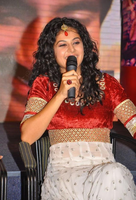 tapsee gorgeous at dharuvu audio launch unseen pics